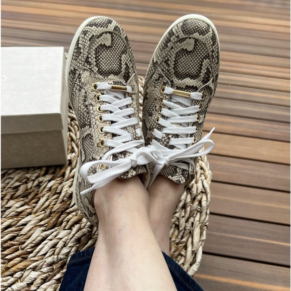Jimmy Choo Snakeskin Print Sneakers size EU 37 - Picture 6 of 15